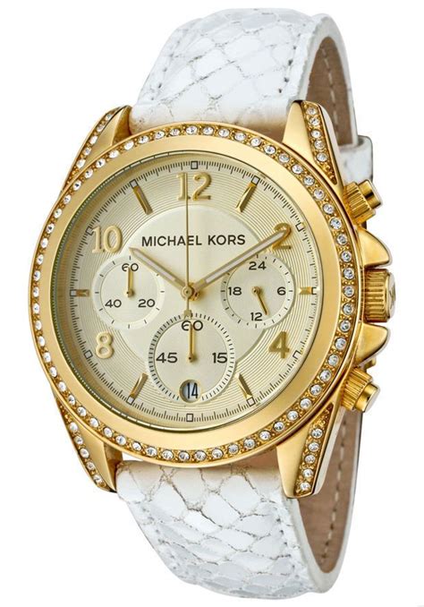 michael kors watch white strap|michael kors watch straps ladies.